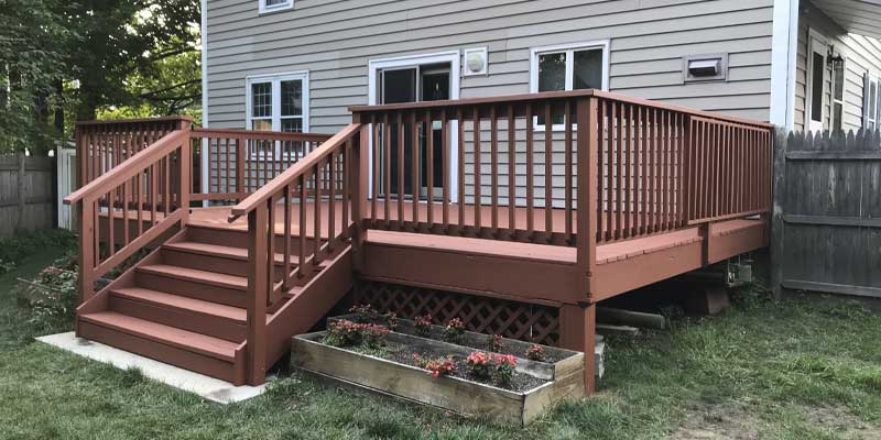 Is it Better to Paint or Stain Your Deck? - Weymouth, MA